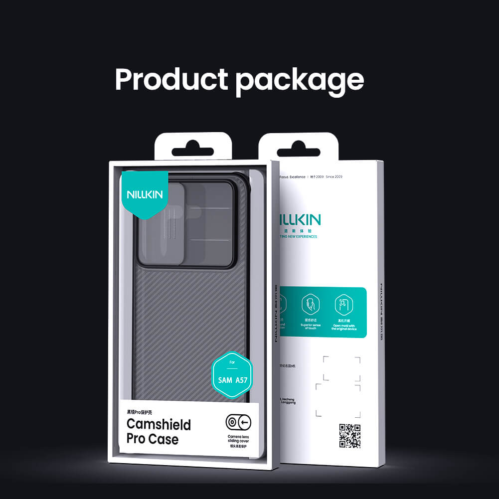 Чехол-крышка NILLKIN для Samsung Galaxy A57 (серия CamShield Pro Clear version)